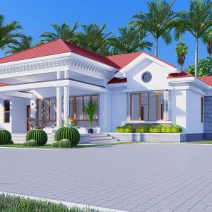 Katvel Designs 5 bedroom bungalow KD50002 house plan 01