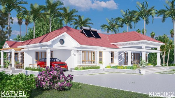 Katvel Designs 5 bedroom bungalow KD50002 house plan 01